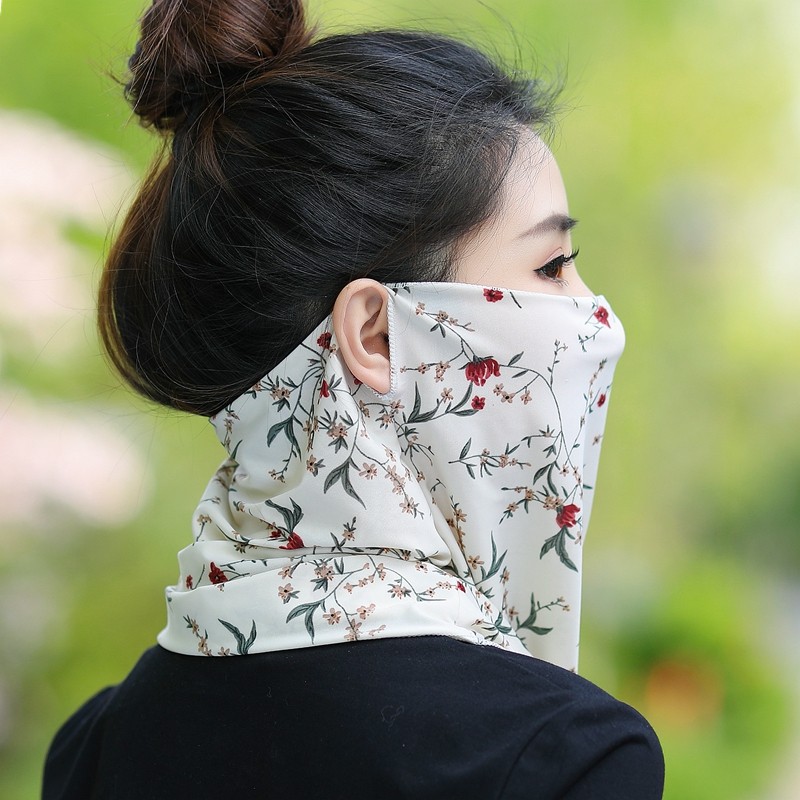 冰丝遮全脸面纱围脖脸罩女面部防晒面巾夏季护颈面罩开车防紫外线,淘宝优惠券,粉丝福利购,淘宝优惠卷