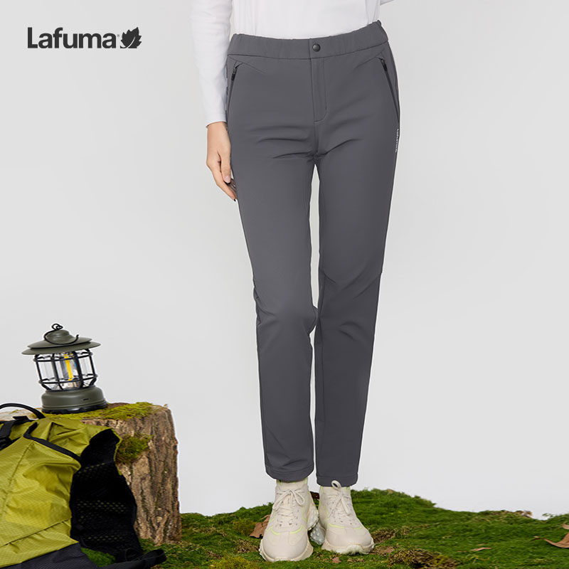 LAFUMA乐飞叶户外秋冬CORDURA耐磨防泼水长裤女软壳裤子LFPA4CL38