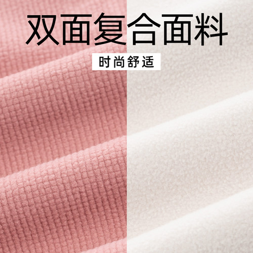 诺诗兰男女冲锋衣内胆户外抓绒衣摇粒绒保暖加绒外套NFTDH2626S - 图1