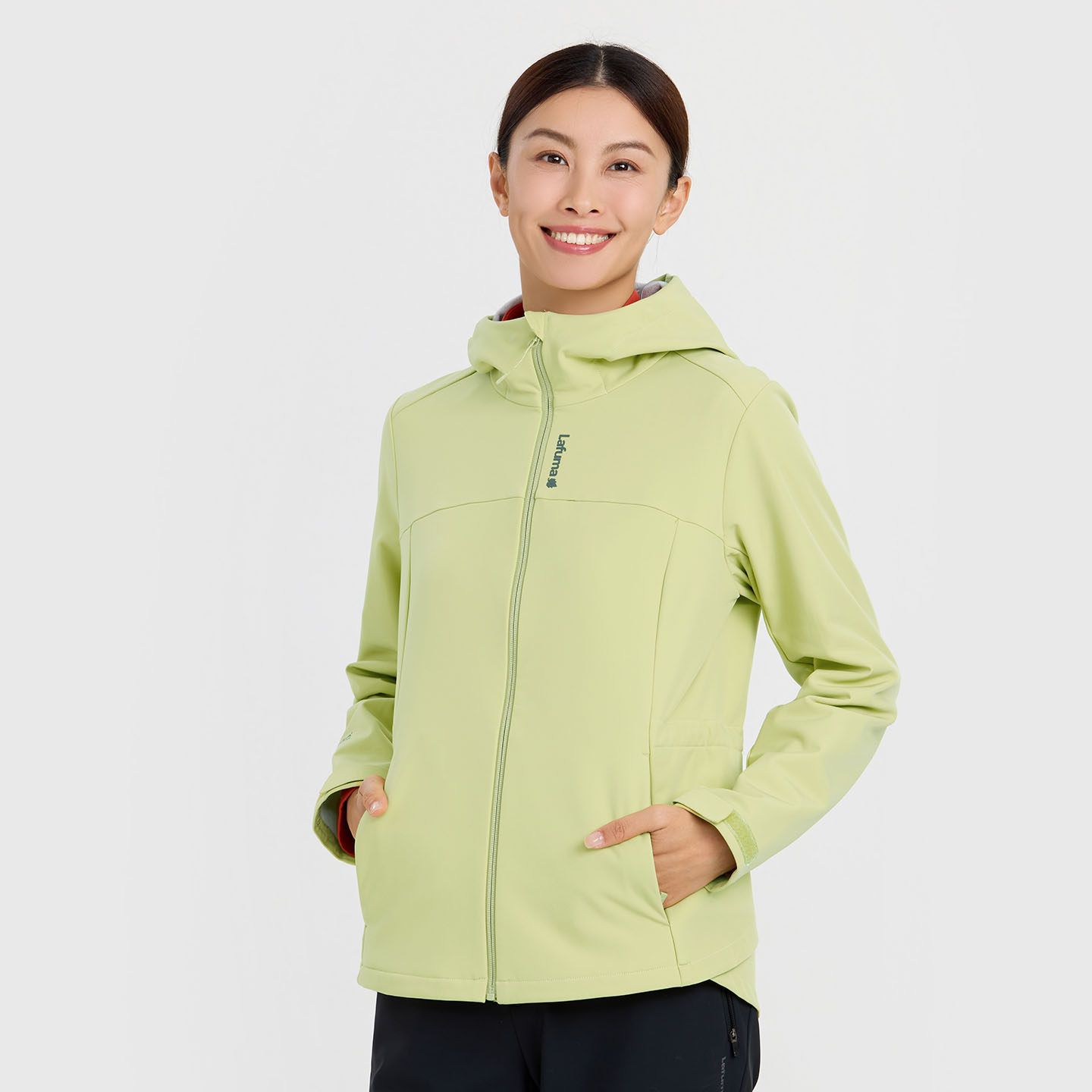 LAFUMA乐飞叶户外CORDURA连帽软壳夹克男女款防泼水内里加绒外套,淘宝优惠券,粉丝福利购,淘宝优惠卷