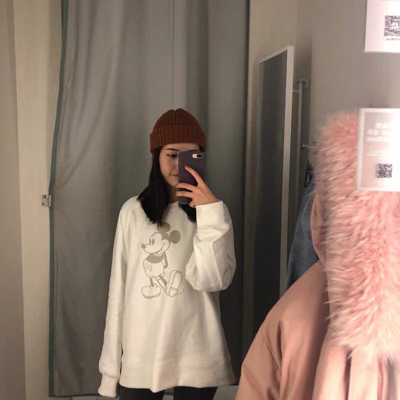 米奇春秋ins超火cec韩版宽松卫衣 艾熏格卫衣/绒衫