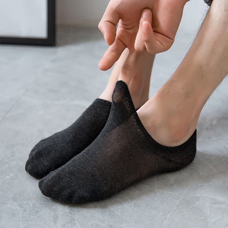 10男女夏季隐形休闲黑白灰三色船袜 萍琦短袜/打底袜/丝袜/美腿袜