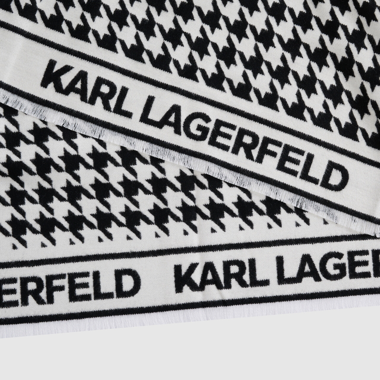 KARL LAGERFELD卡尔拉格斐新款百搭围巾老佛爷226A3307 - 图0