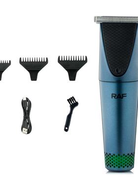 RAF跨境新品电动理发器 多功能电推剪剃头发套装电动推子接口