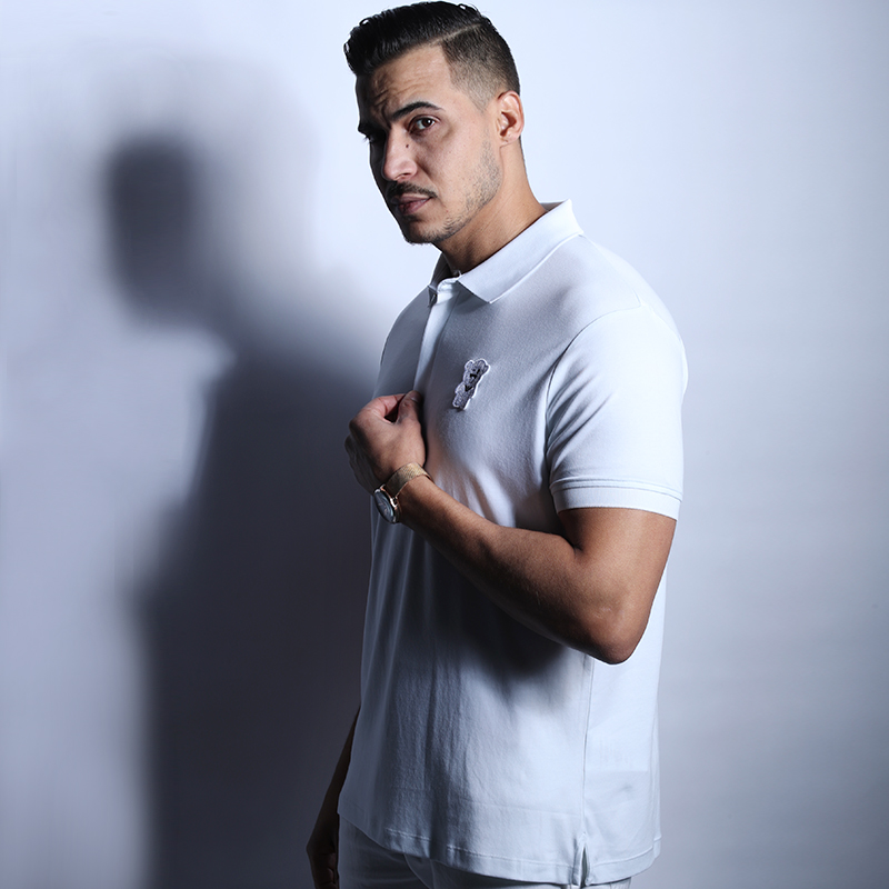 armani /阿玛尼ea小熊简约男polo衫 福熙海外Polo衫