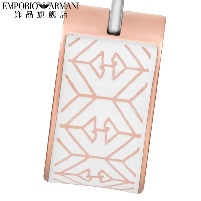 armani阿玛尼转运环感[白玫瑰耳环] emporioarmani饰品耳环