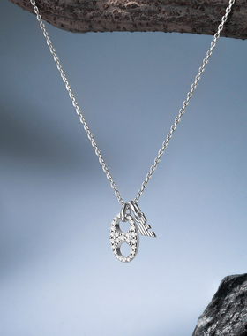 白鹿同款猪鼻子系列项链手链耳钉