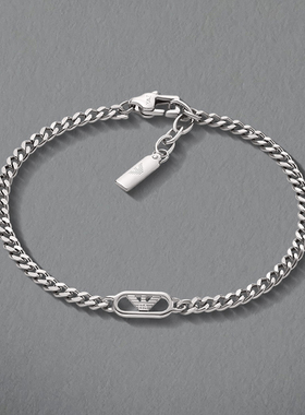 阿玛尼男士古巴项链手链