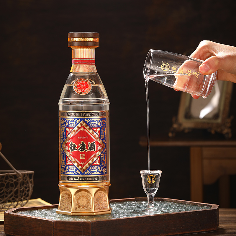 酒祖杜康酒国优1988 白酒整箱 52度500mL*6瓶兼香型纯粮高端白酒