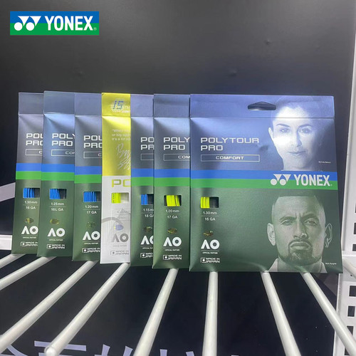 YONEX尤尼克斯POLY-TOUR PRO专业网球线聚酯硬线REV STRIKE软硬线 - 图1