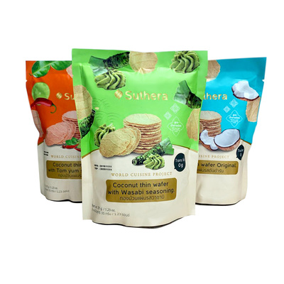 非油炸椰子味网红休闲零食薯片