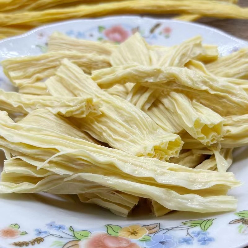 广西桂平手工小条腐竹1斤散装支竹凉拌火锅焖肉实心腐竹条干货_虎窝淘