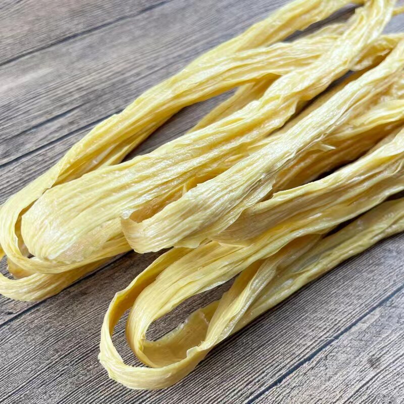 广西桂平手工小条腐竹1斤散装支竹凉拌火锅焖肉实心腐竹条干货_虎窝淘