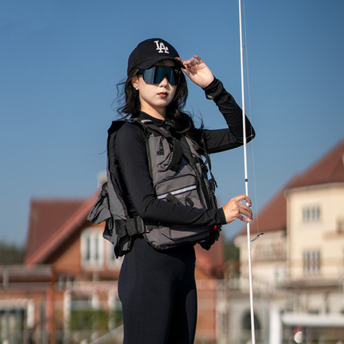 只为销量摩托艇龙舟便携背心漂流钓鱼服出海冲浪马甲游泳衣救生服 - 图0