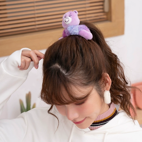 Гибридные уборки jiumu поделились медведем -три -размерные волосы Hairpot Hairpot Симпатичные украшения на день рождения, чтобы дать подругам