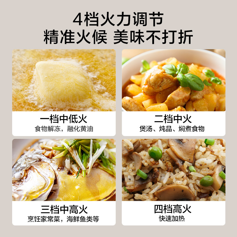 美的微波炉家用空气炸锅微蒸烤烤箱 美的萌潮微波炉
