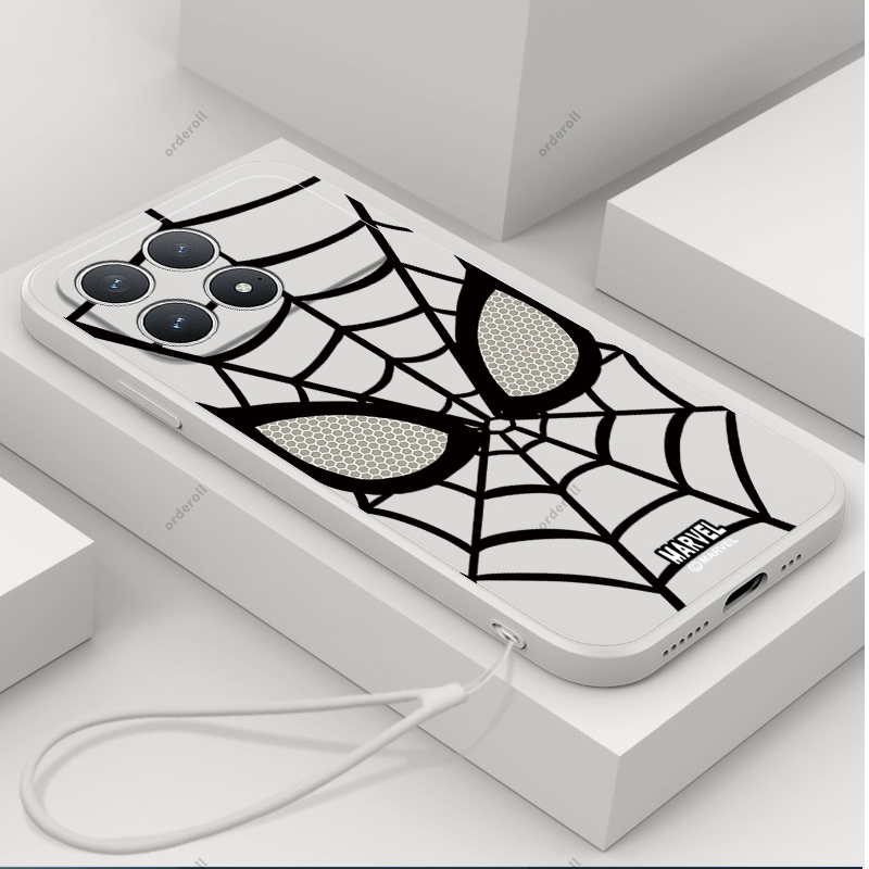 适用小米POCOF8Pro手机壳POCO F8Por漫威蜘蛛硅胶5G全包防摔保护套MiPOCOF男F8p女P0C0F8Pr0新款XiaoMi外壳 - 图3