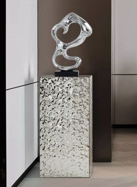 玄关门店橱窗摆件中岛底座摆台