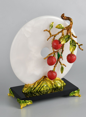 京茵入户玄关幸福美满中式工艺品