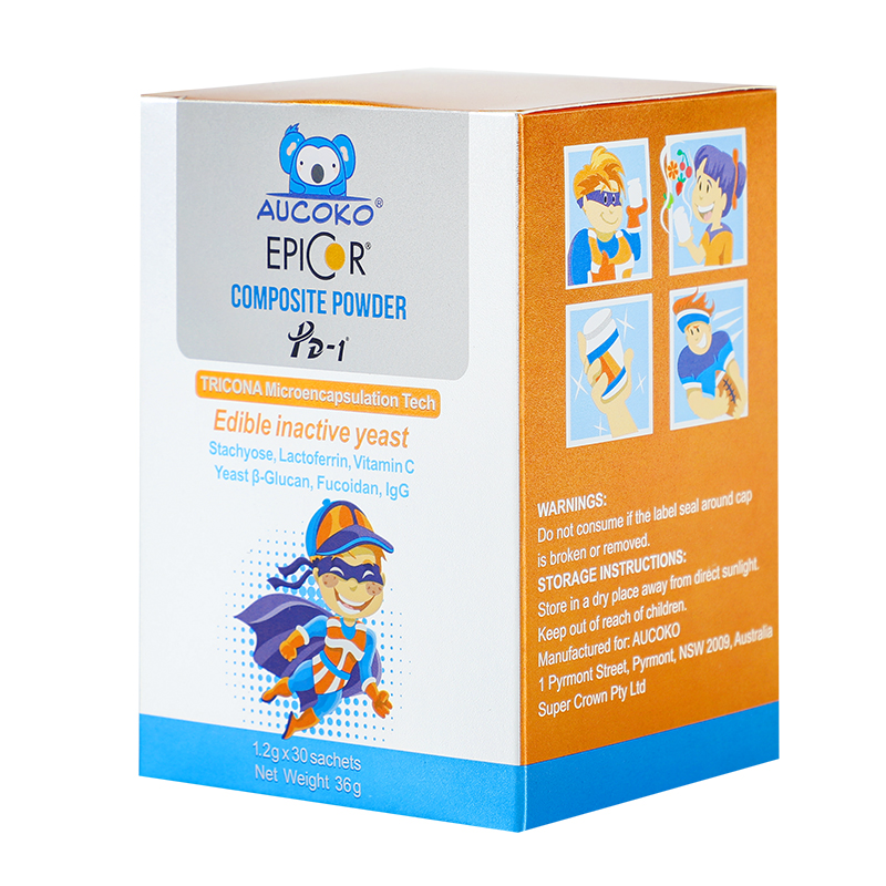 AUCOKO尤可可PD-1小超人EPICOR复合粉36g/盒