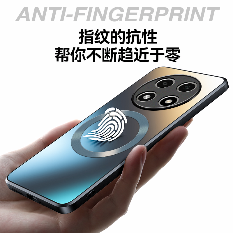 适用oppoA2pro手机壳膜A2por肤感磨砂保护套a2+精孔防摔PJG110车载支架磁吸oppA2plus无线充电外壳简约男女款 - 图3