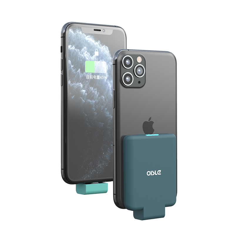 【超便携】OISLE适用苹果15外置电池背夹充电宝14Pro13mini12Max轻薄移动电源11Xr7/8/se2华为三星折叠充电器 - 图3
