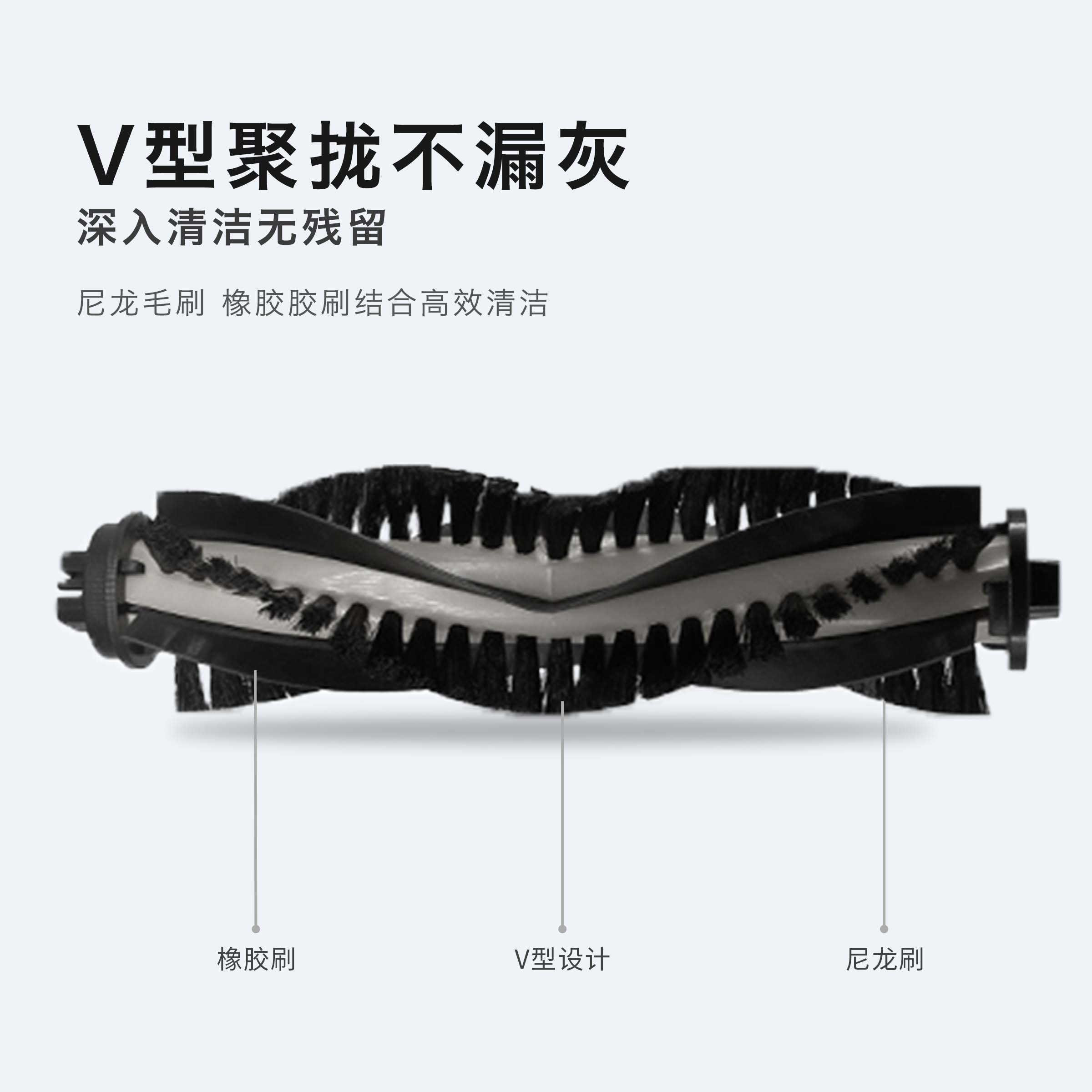 适配科沃斯扫地机器人DF45-MF配件DO37DS35抹布DL33max滚刷边刷 - 图0