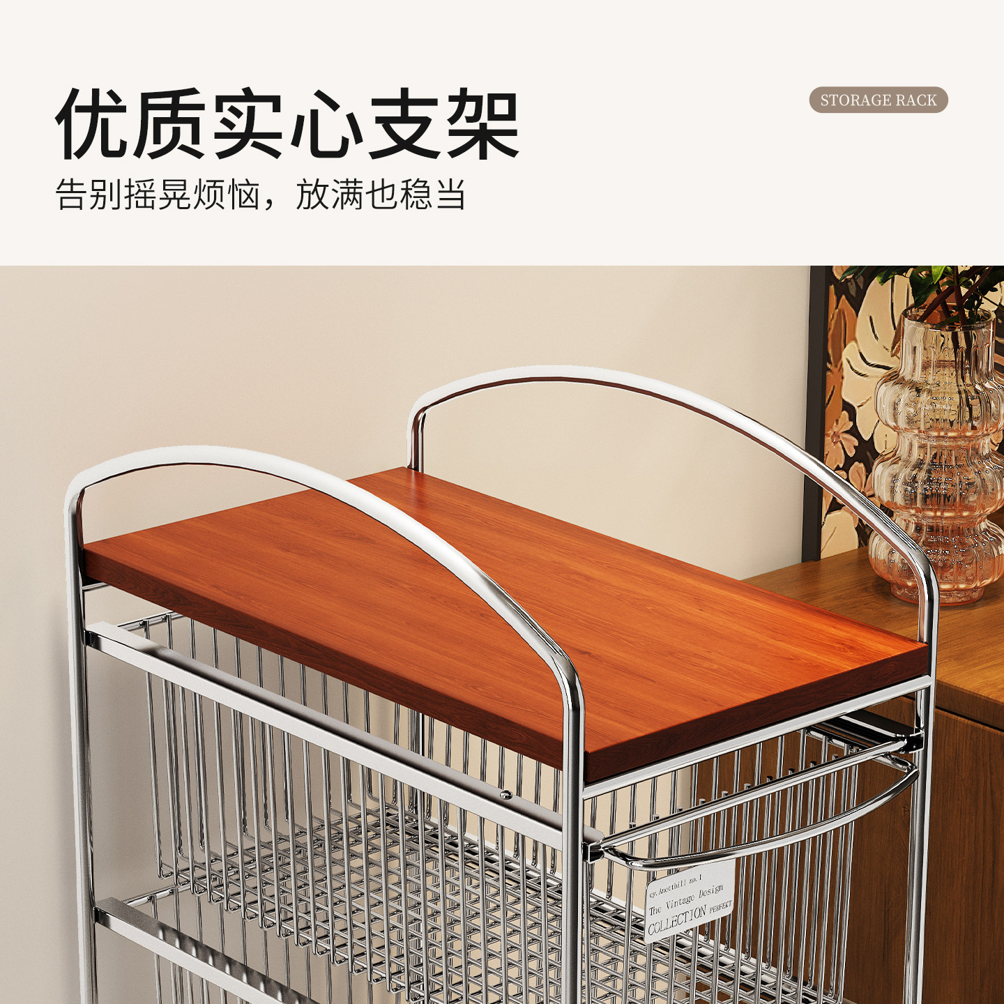 中古实木小推车餐边柜客厅滑轮餐车移动边几收纳沙发储物置物架子,淘宝优惠券,粉丝福利购,淘宝优惠卷