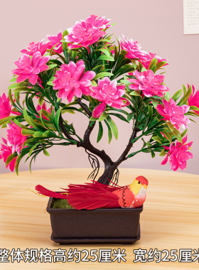 客厅手工仿真花鲜艳塑料花玫瑰花