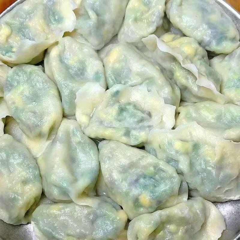 手工素馅水饺荠菜茴香全素馅煎饺蒸饺素食素饺子顺丰包邮不含粉条,淘宝优惠券,粉丝福利购,淘宝优惠卷