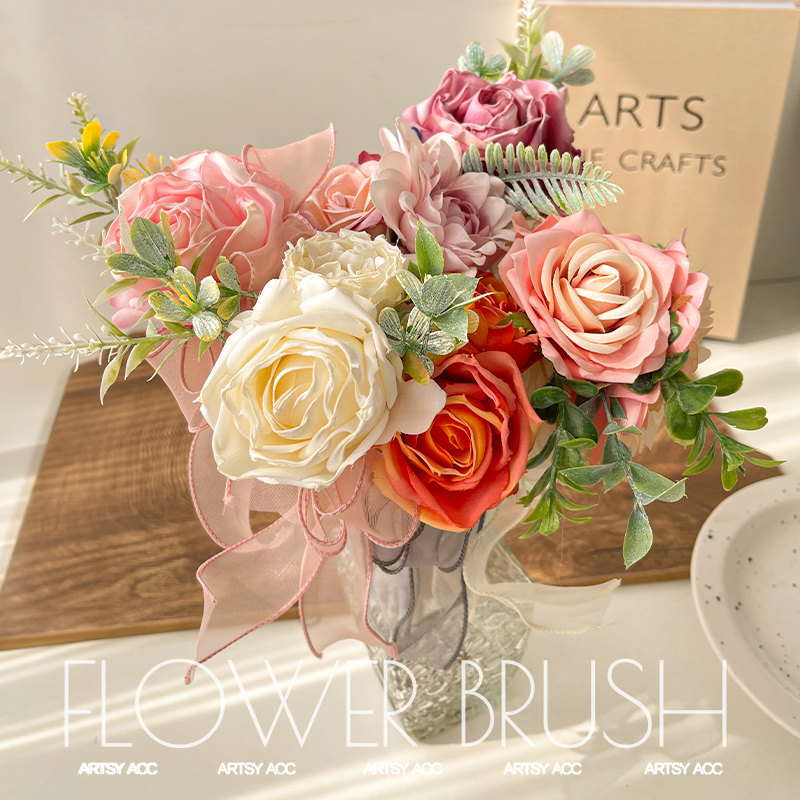 教师节礼物女老师高档2024新款网纱手工diy实用小众高级感花束笔