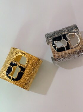 欧美重工复古金属纹理黑
