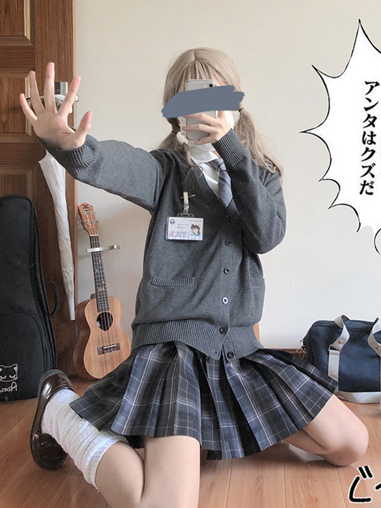 东京岁时记原创正版JK格裙制服短裙校供百褶裙女学院风半身裙秋冬 - 图0