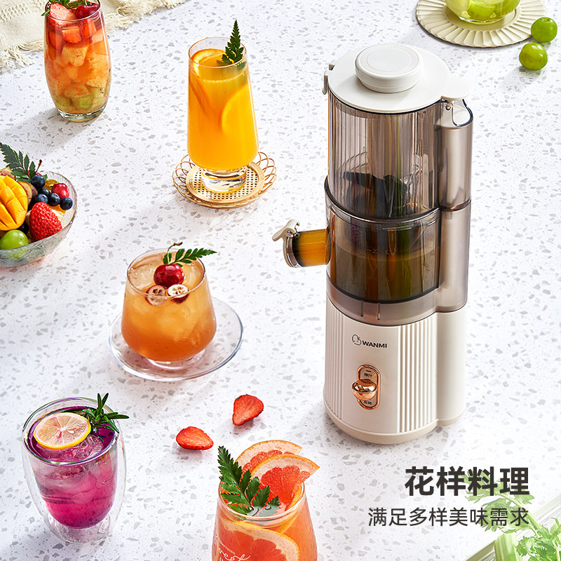 顽米汁渣分离小型便携式榨汁果汁机 顽米榨汁机