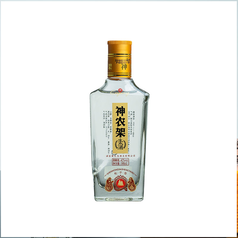 神农架生态酒高度白酒粮食酒42度100ml - 图3