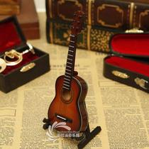 Upscale Mini Wooden Guitar Musical Instrument Model Pendulum for Christmas Gift to men and women Birthday Gifts for Birthday Gifts