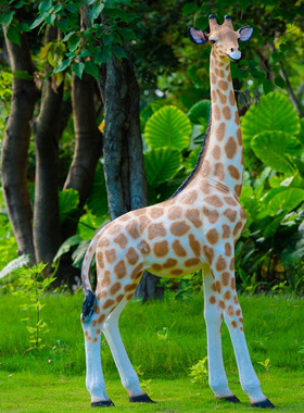 引流玻璃钢装饰仿真园林雕塑