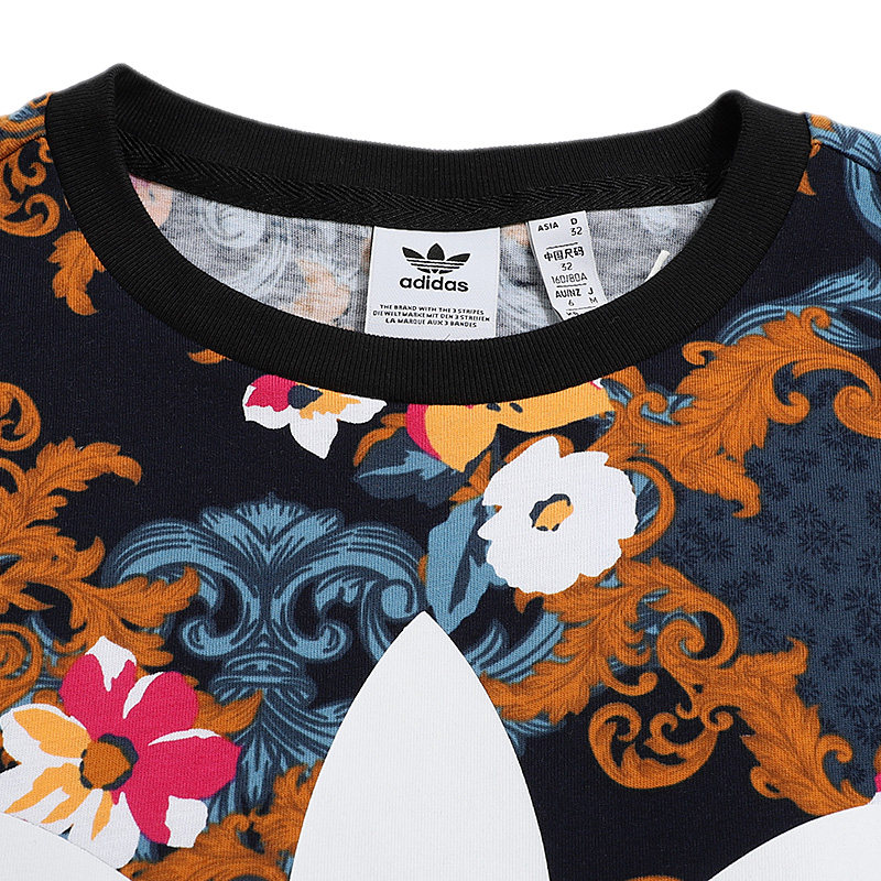 阿迪达斯三叶草套装女装21夏季新款运动短袖t恤休闲短裤五分裤