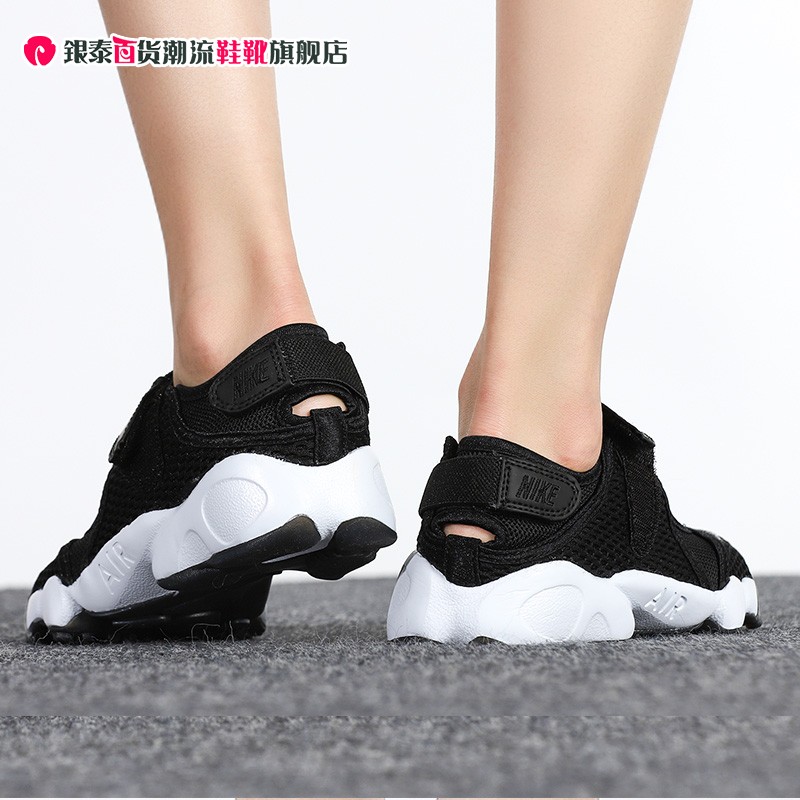 Nike耐克女鞋 Air Rift BR分趾忍者鞋猪脚丑鞋运动凉鞋848386-001 - 图0