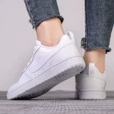 Nike, туфли, низкая белая обувь, кроссовки, спортивная обувь, осенние, тренд сезона