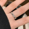 Medieval style twist twist ring for women, fashionable and versatile