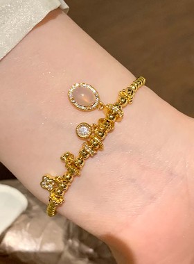 新中式龙心盘缠手链女