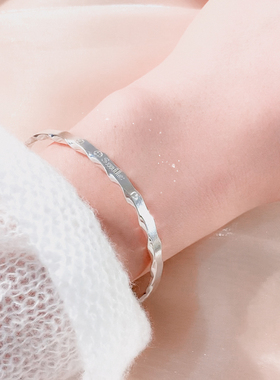 smile微笑手镯女轻奢可调节