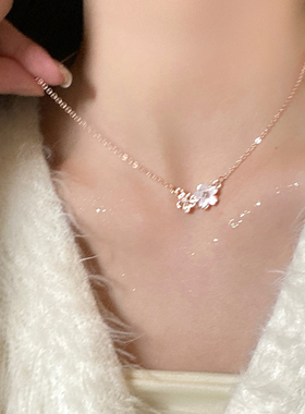 樱花之恋项链女温婉气质感