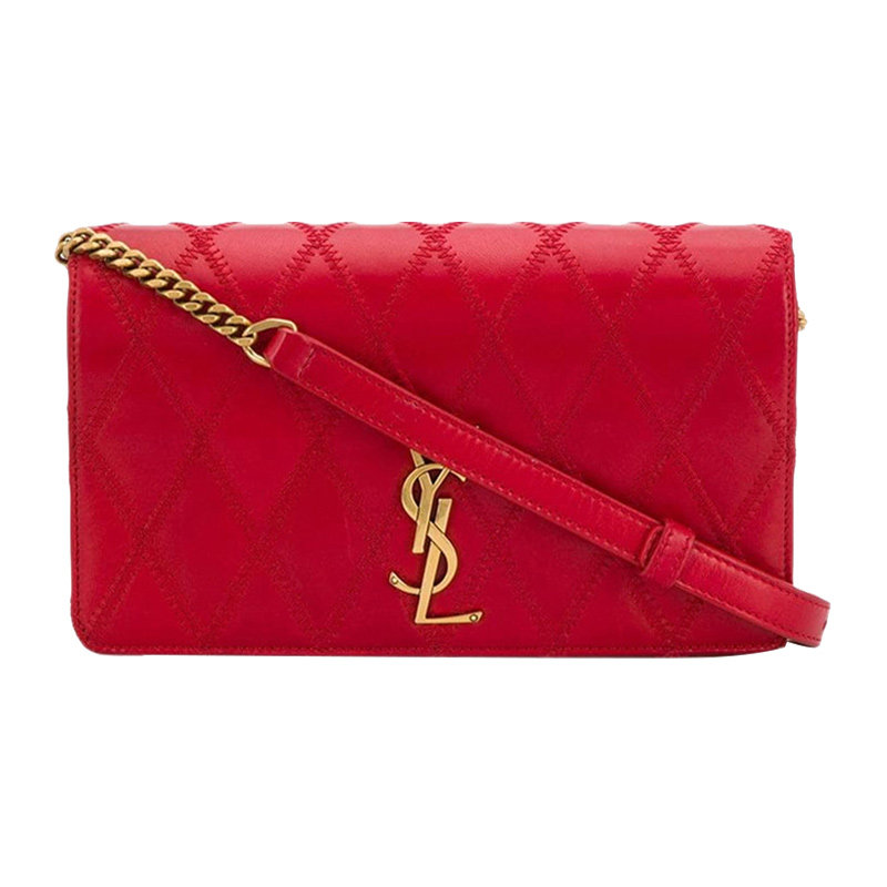 ysl /圣罗兰20春夏小羊皮经典风琴 联采海外女士包袋