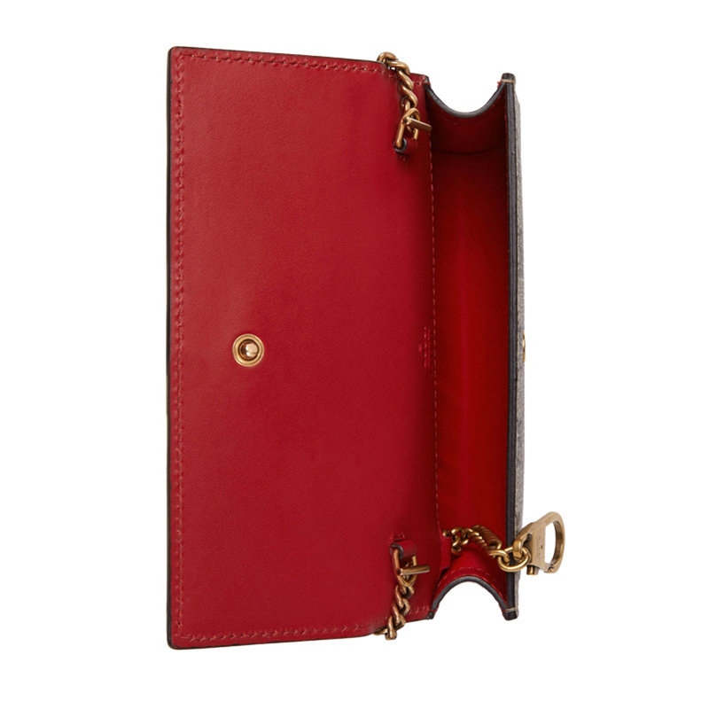 gucci帆布迷你樱桃单肩斜挎包女包 联采海外女士包袋