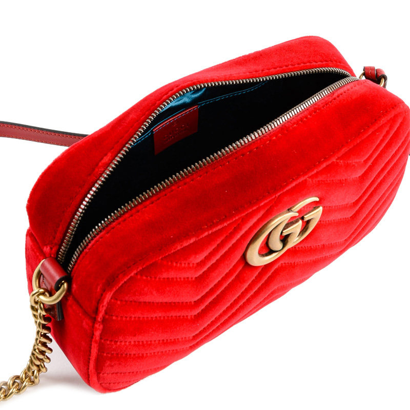 gucci女士多色ggmarmont单肩包 联采海外女士包袋