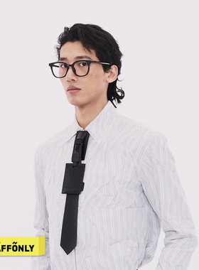 STAFFONLY 黑色TYE领带套装组合设计师款男女领结饰品26春夏新品
