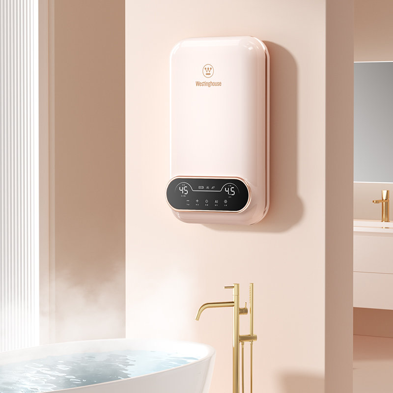 西屋即热式电热水器家用速热式洗澡神器小型自动加热智能变频恒温 - 图1