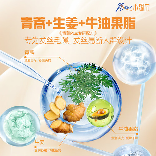 征服小翘肩青蒿生姜洗发水强韧防断发柔顺洗头膏旗舰店官方正品 - 图1